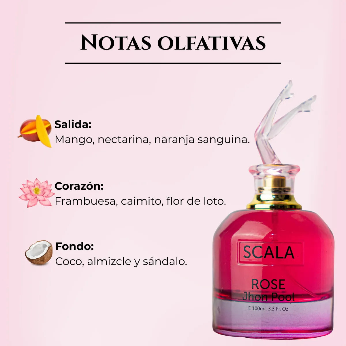 Jhon Pool Scala Rose Dama