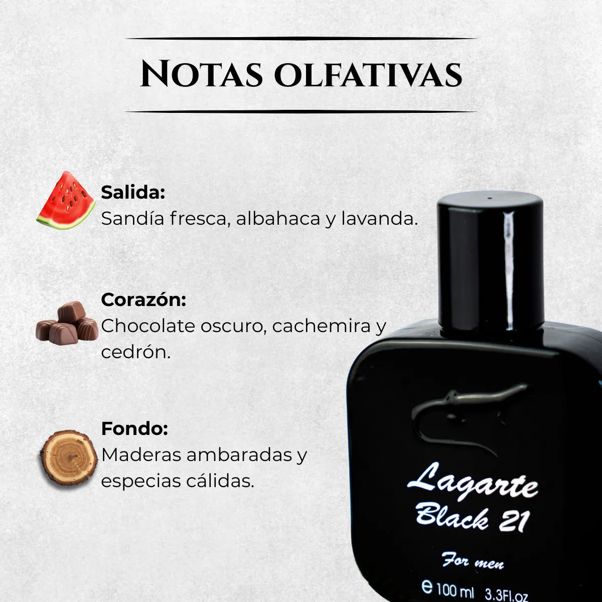 Lagarte Black 21 Hombre