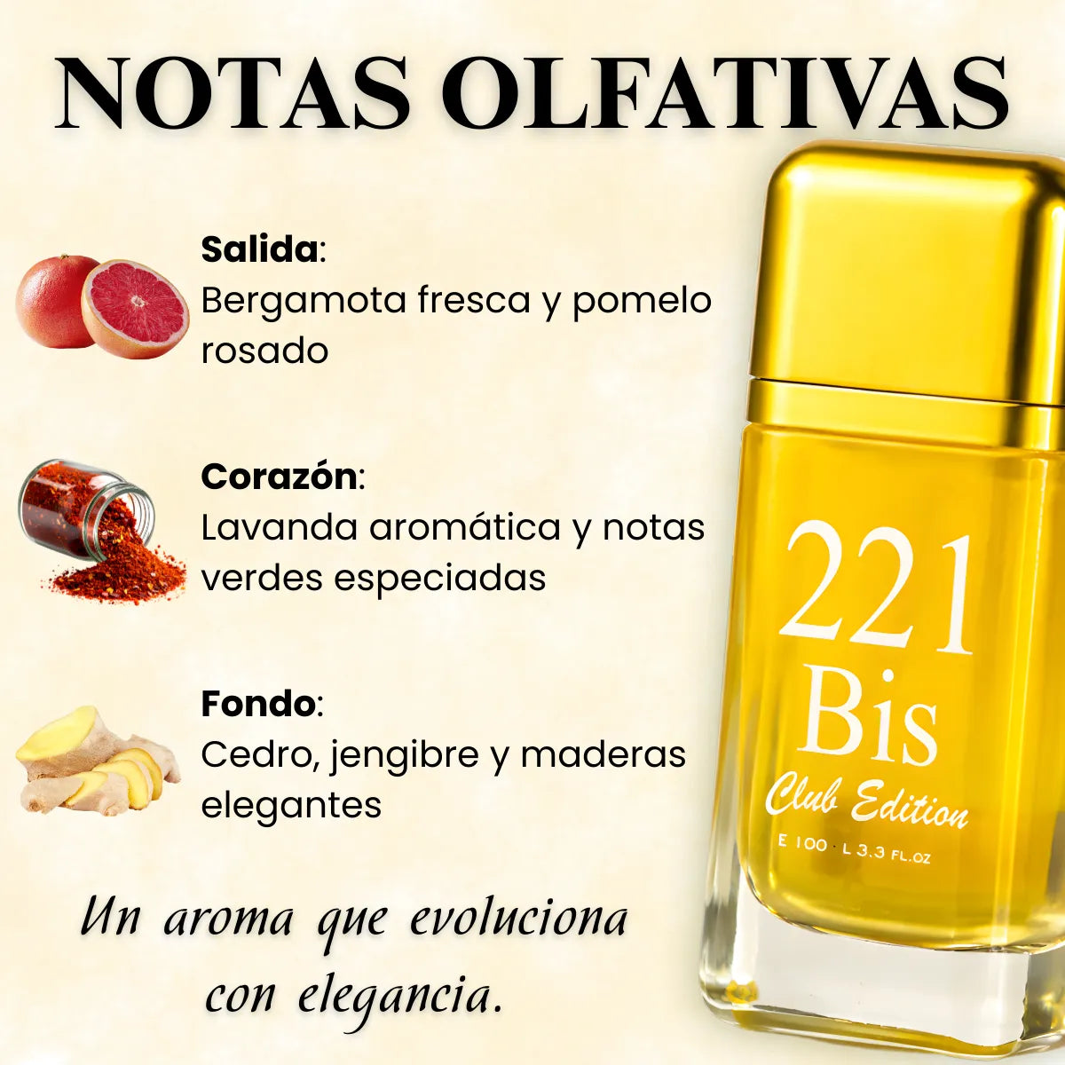221 Bis Club Edition Hombre