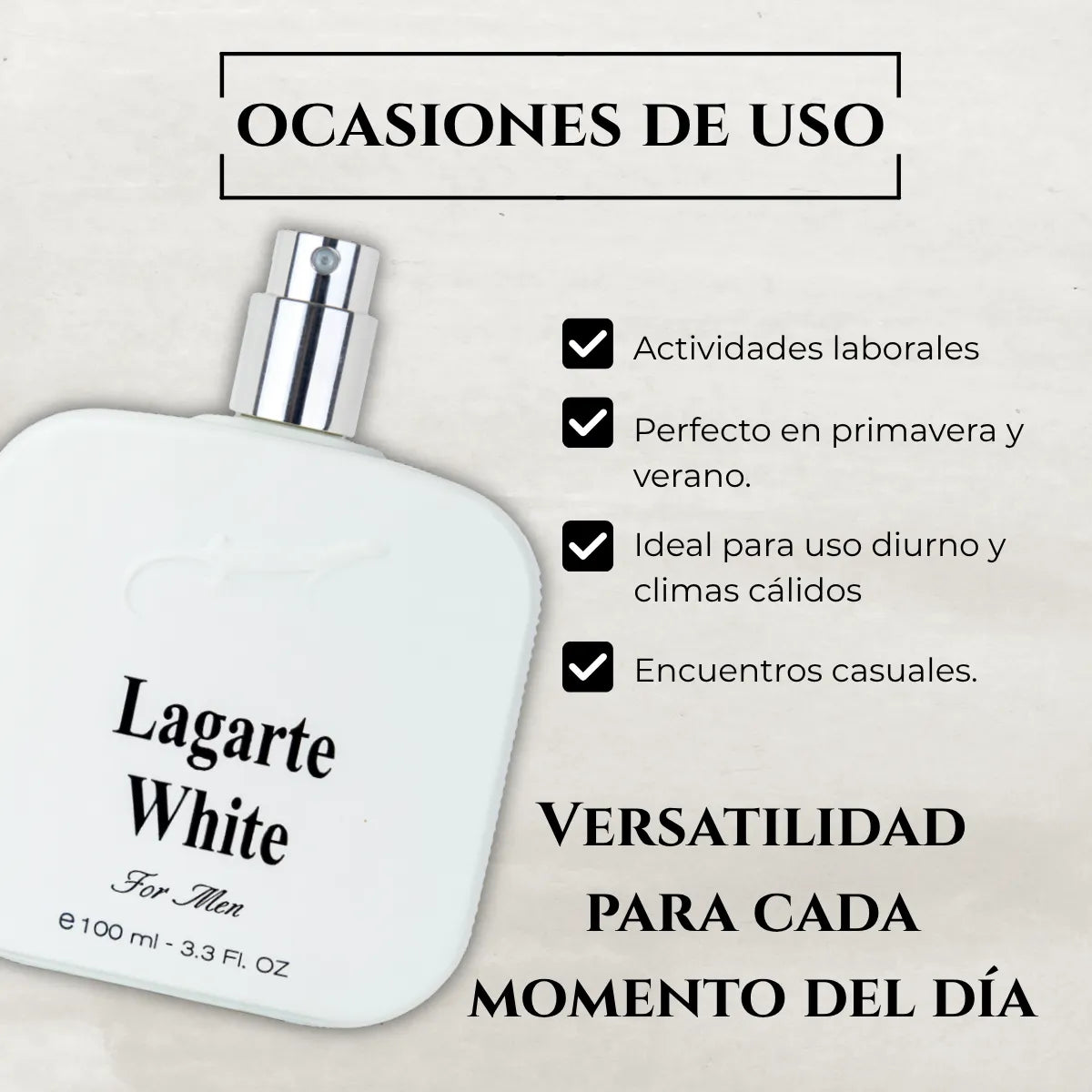 Lagarte White Hombre