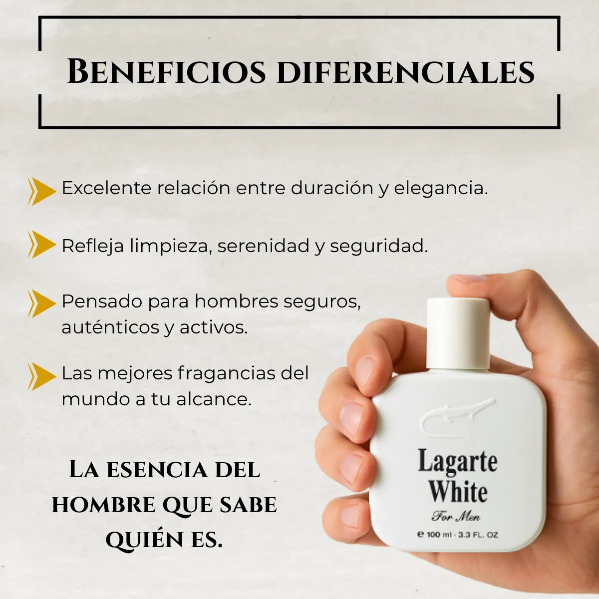 Lagarte White Hombre