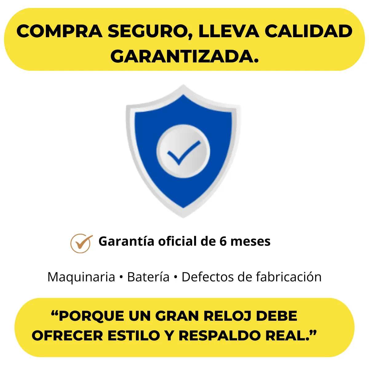 Reloj Cronografo EP para Hombre Deportivo Negro Rose Gold Diseño Cuadrado Moderno