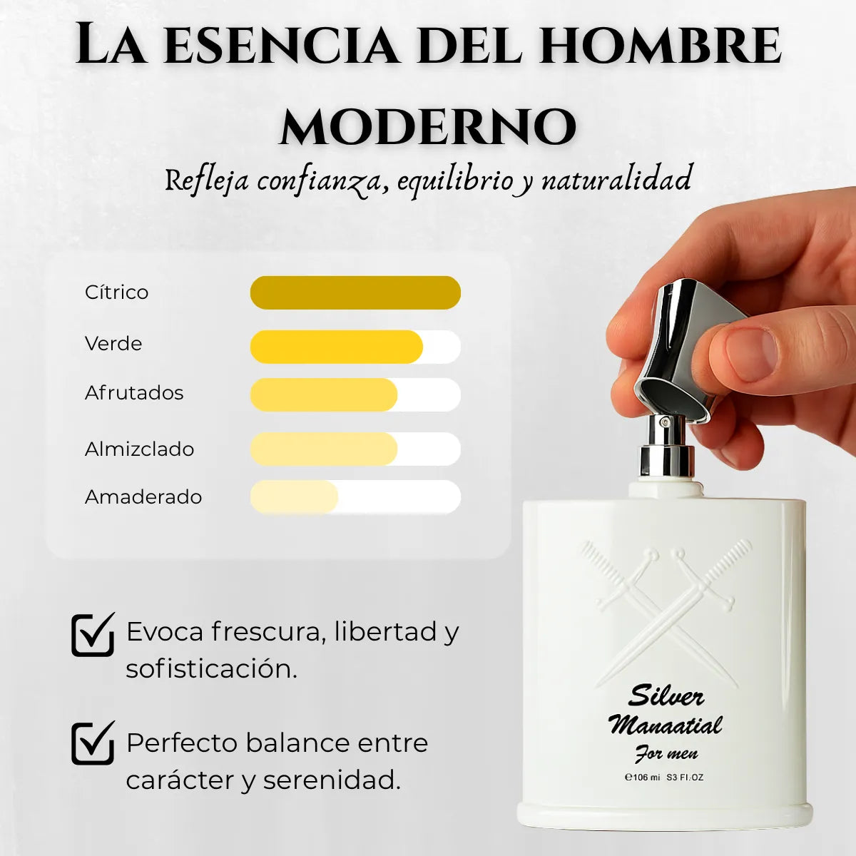 Silver Manantial Hombre