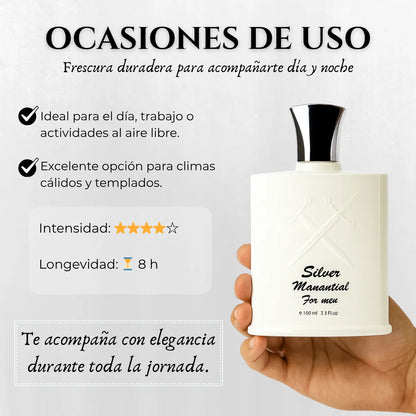 Silver Manantial Hombre