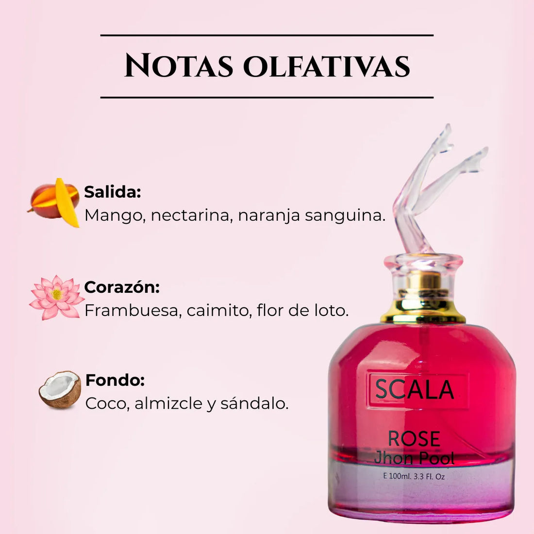 Jhon Pool Scala Rose Dama