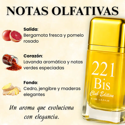 221 Bis Club Edition Hombre