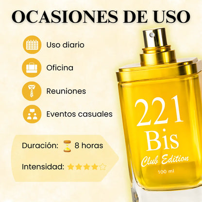221 Bis Club Edition Hombre