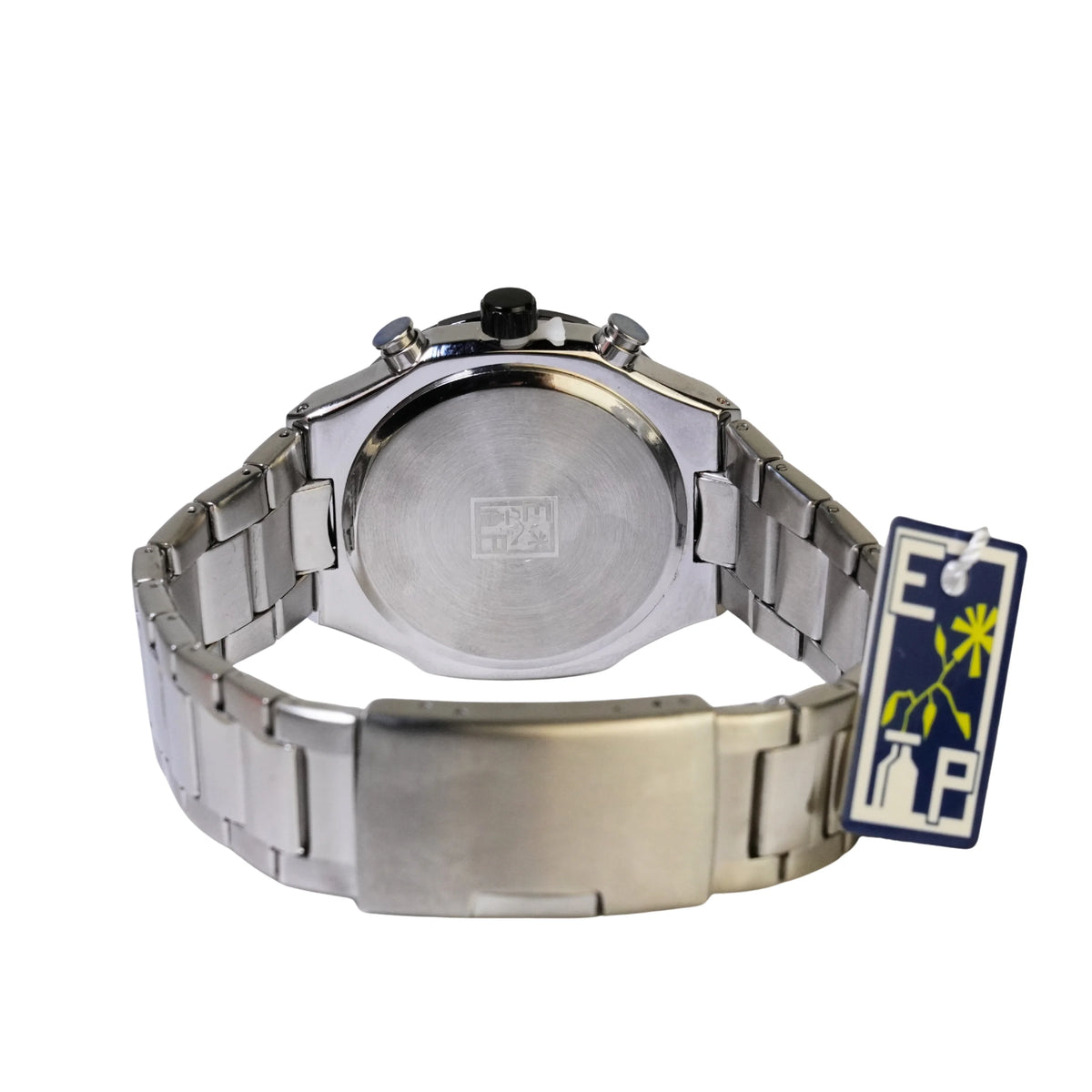 Reloj Cronografo EP para Hombre Deportivo con Brazalete de Acero y Esf ...