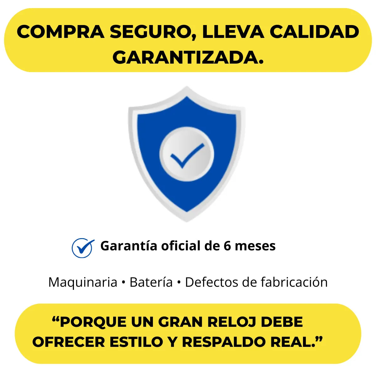 Reloj Cronografo EP para Hombre Deportivo con Brazalete de Acero y Esfera Azul